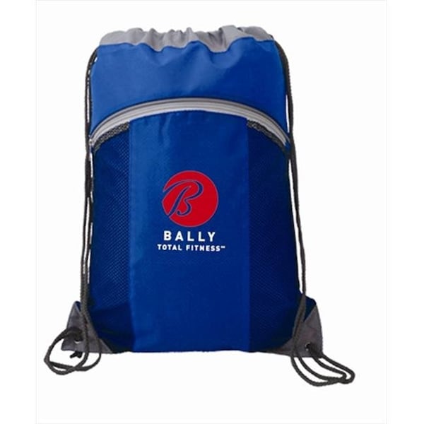 Superbagline QSB63 Royal Cinch Sport Bag - Pack of 25 QSB63 Royal - main